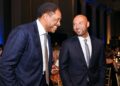 Derek Jeter is with dad Dr. Sanderson Charles Jeter during 30-year celebration of Turn2 foundation in New York, Sept. 2026.